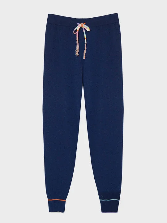 CC Louella Navy Multi Piped Pants