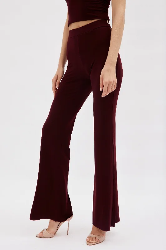 Gaia Rouge Noir Flare Pants