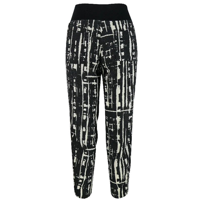 Gerrie Black Abstract 23 Pant