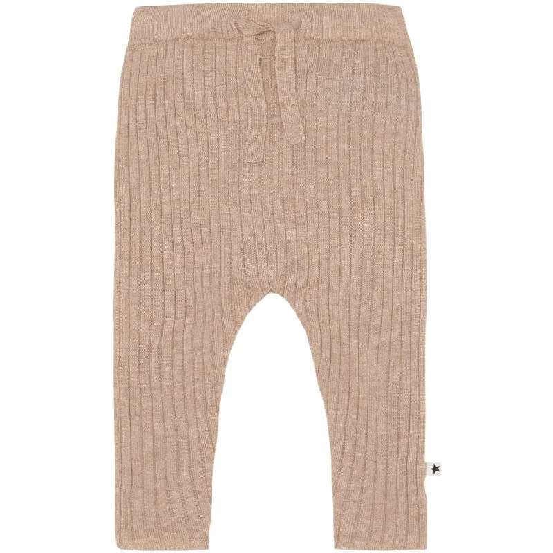 Molo Oatmeal Melange Shadow Pants