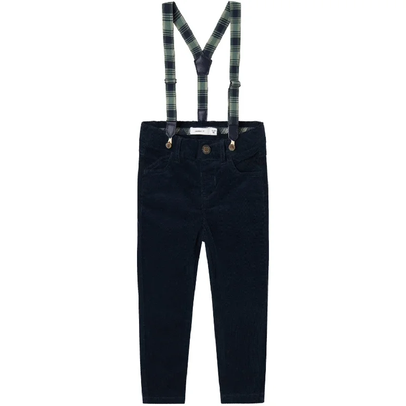 Name It Dark Sapphire Ryan Slim Corduroy Pants