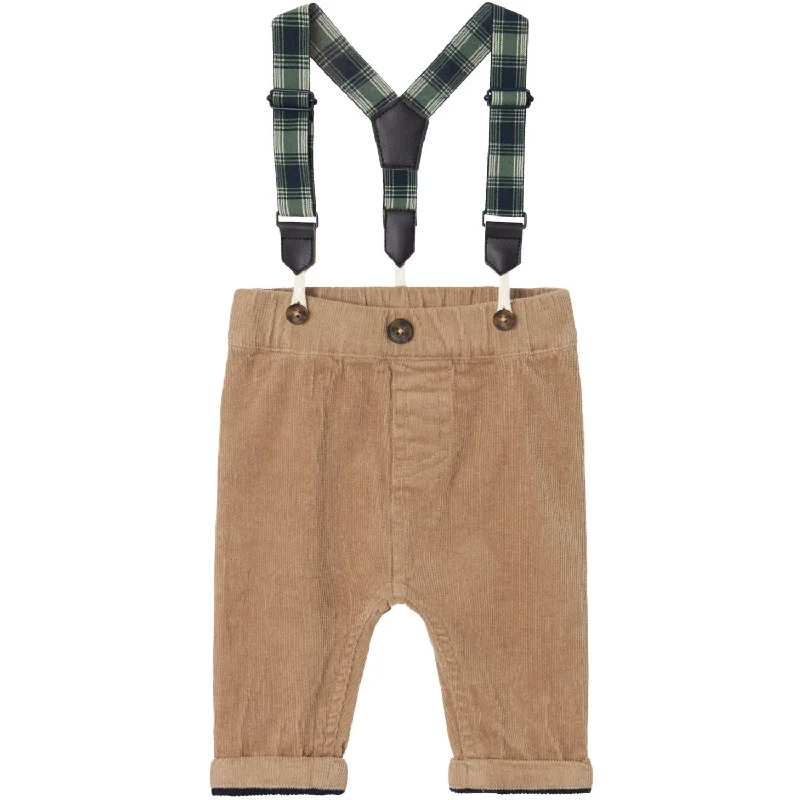 Name It Weathered Teak Ben U Shape Corduroy Pants