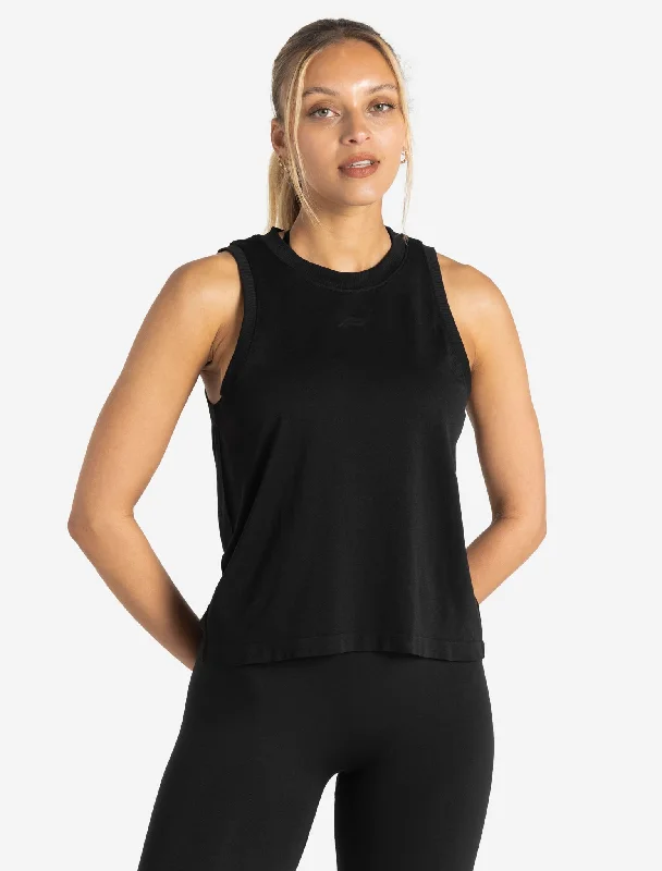 Seamless Tank - Black