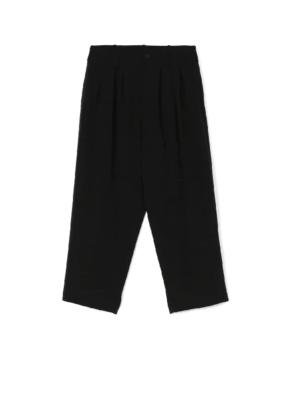 PE/RY GABARDINE STRETCH BEADED PANTS