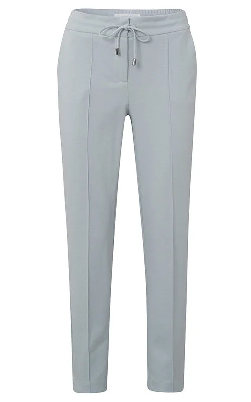 Pearl Blue Jersey Tailored Joggers