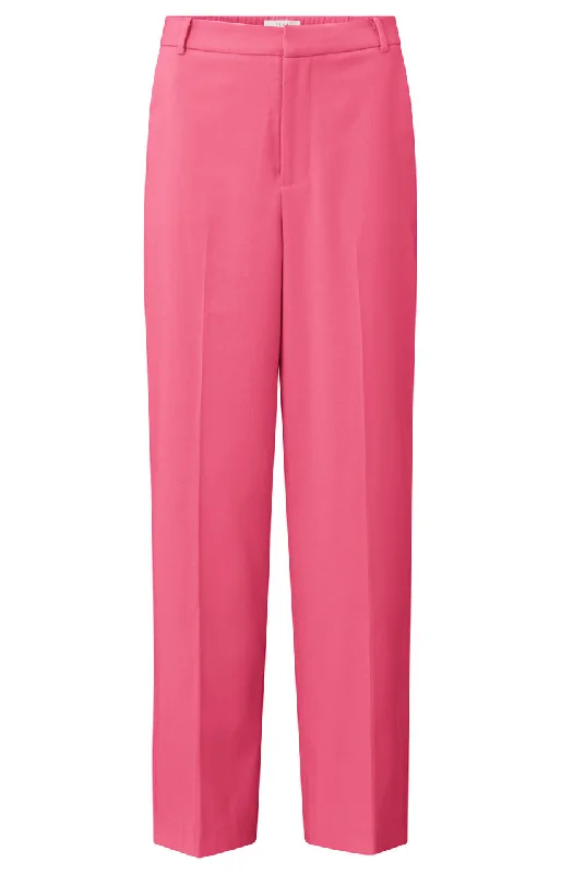 Punch Pink Loose Fit Pantalon