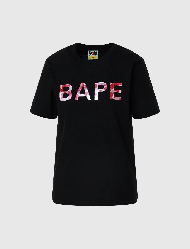 WOMEN'S GLITTER BAPE TEE