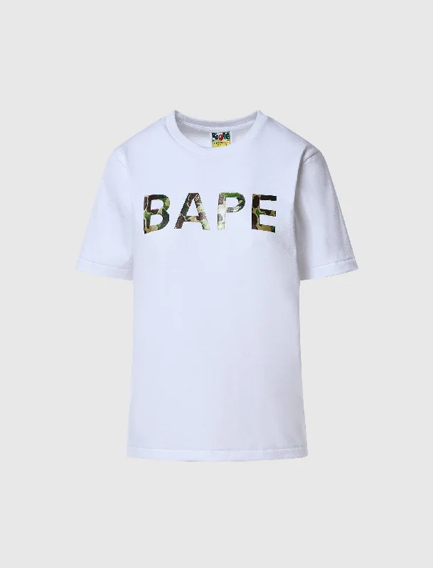 WOMEN'S GLITTER BAPE TEE