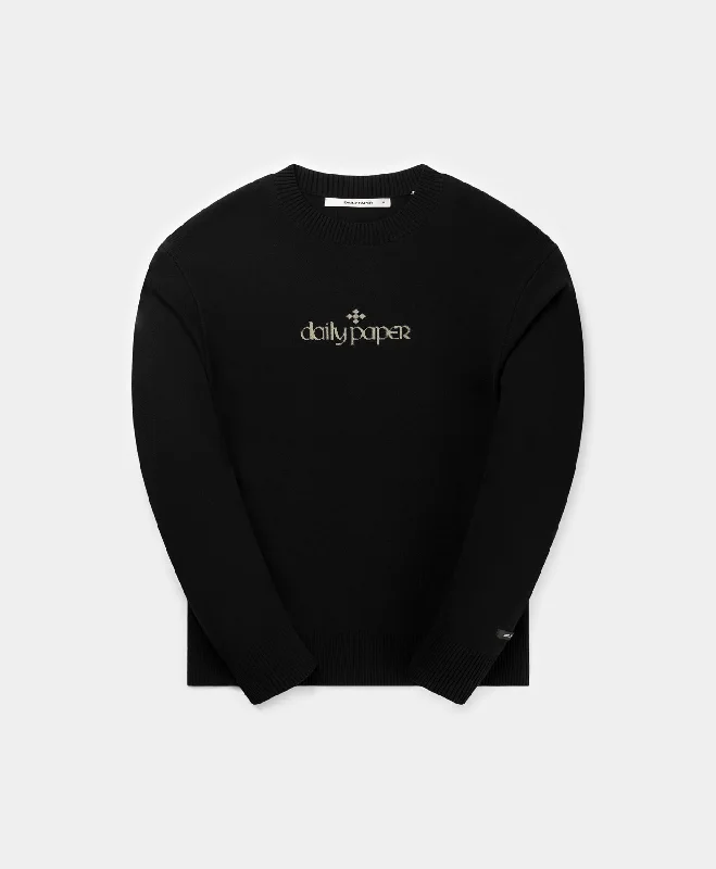 Black Forum Knit Sweater