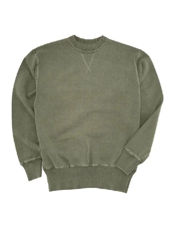 Laniakea Crew Neck- Pigment Dyed Grape Leaf