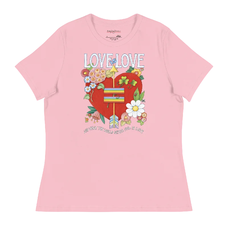 Love World Heart Women's T-Shirt