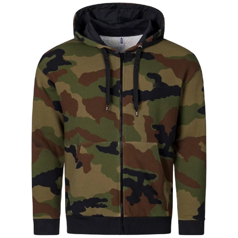 Moschino Camoflauge Green Hoodie