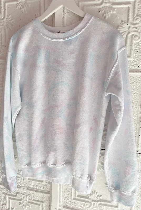 Pale Pastel Tie Dye Sweatshirt