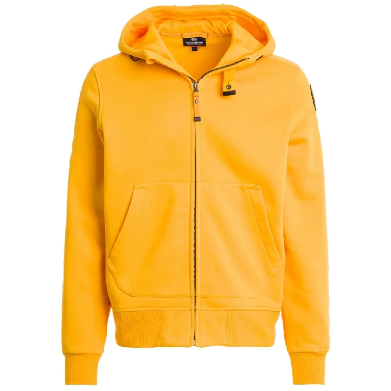 Parajumpers Aldrin Yellow Zip-Up Hoodie