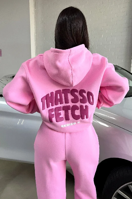 Series 5 Hoodie - Pink/Burgundy