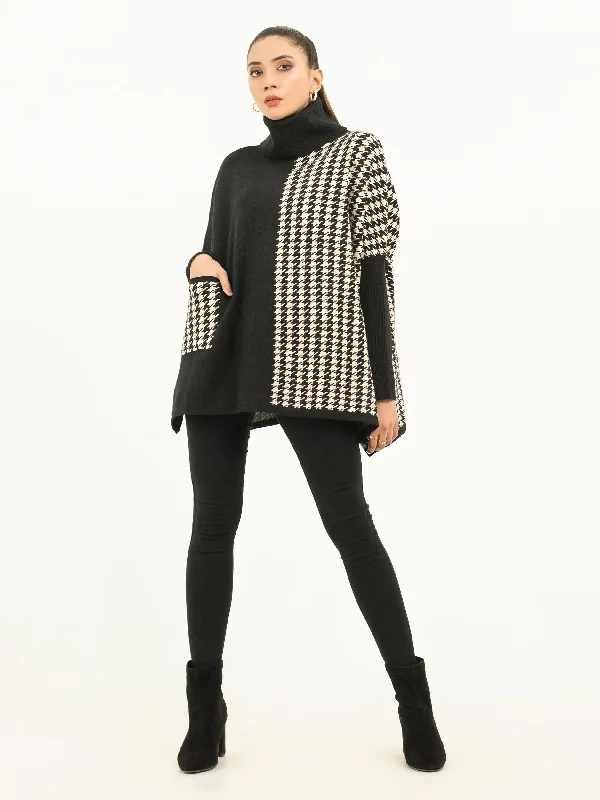 Turtle Neck Batwing Sweater