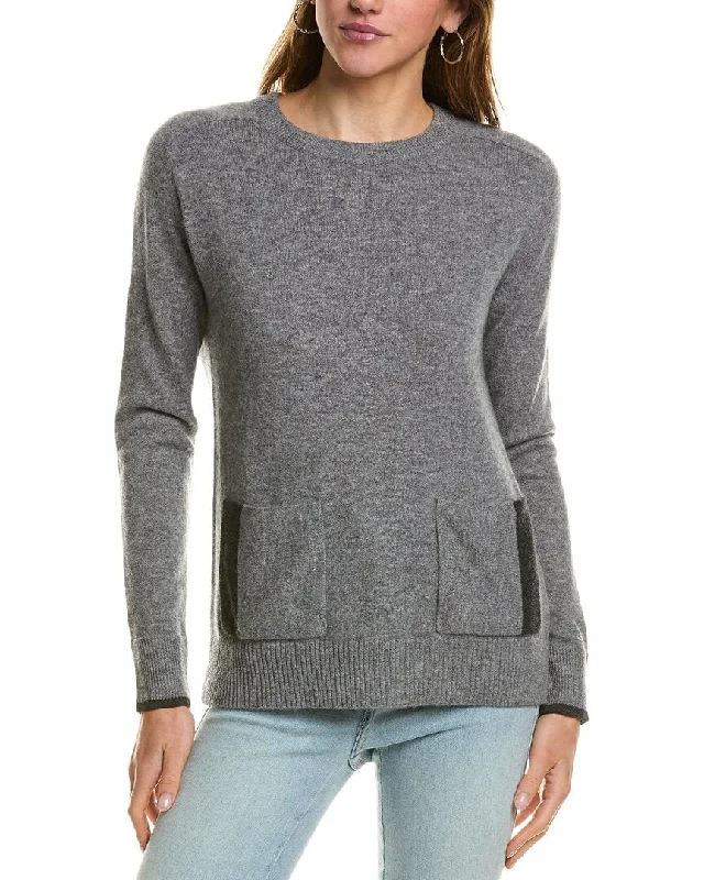 InCashmere Crewneck Cashmere Sweater