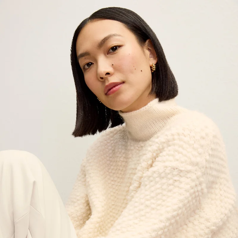 Lea Sweater - Loop Knit :: Snow