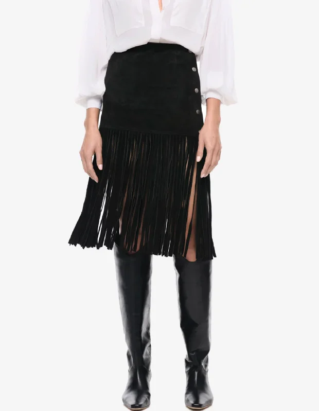 Smythe Fringe Skirt