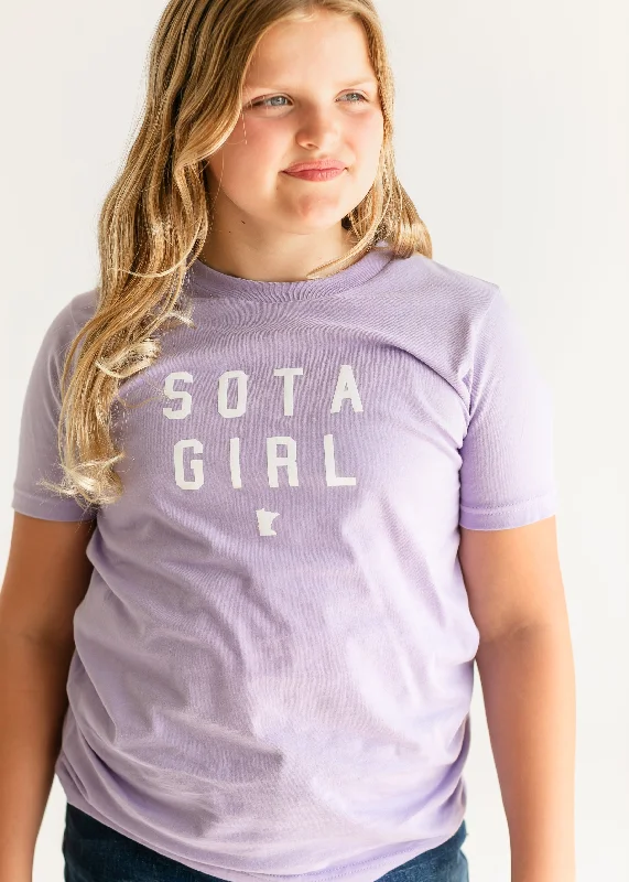 Youth Purple Sota Girl T-shirt - FINAL SALE