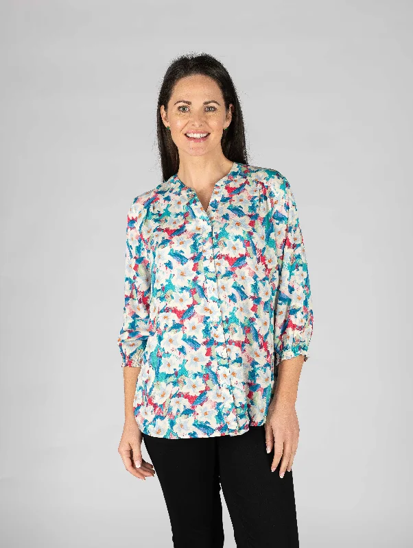 Flower Print Blouse