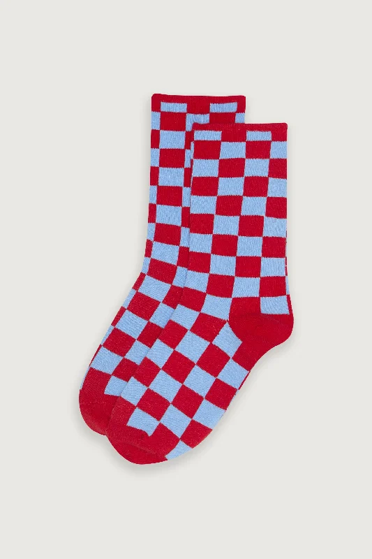 CHECKERED SOCKS