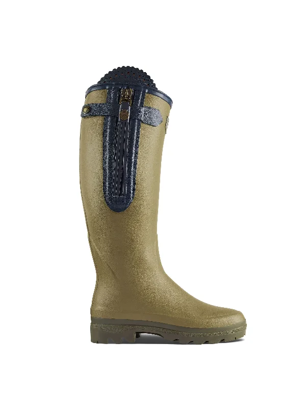 L'Alliance Neoprene Lined Wellington Boot (Sporting Fit) - Vert Vierzon