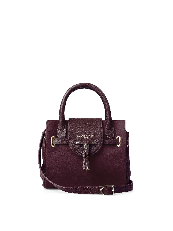 Mini Windsor Handbag - Plum