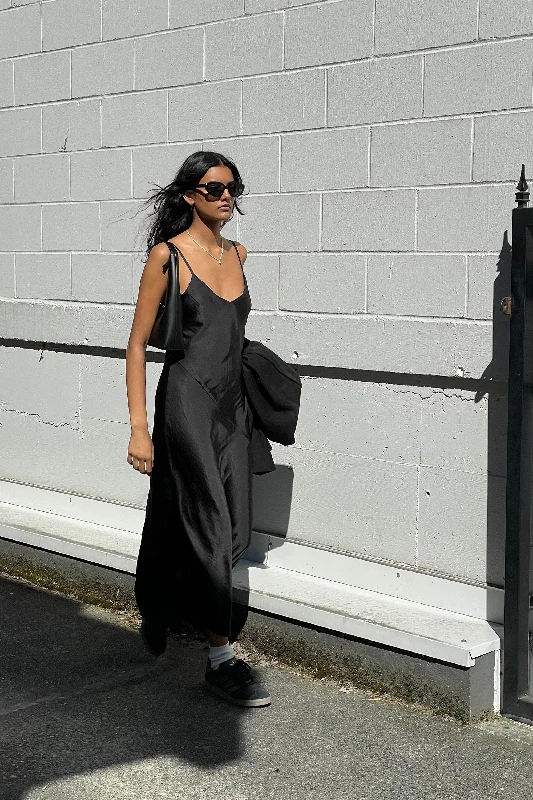 MIDI SLIP DRESS