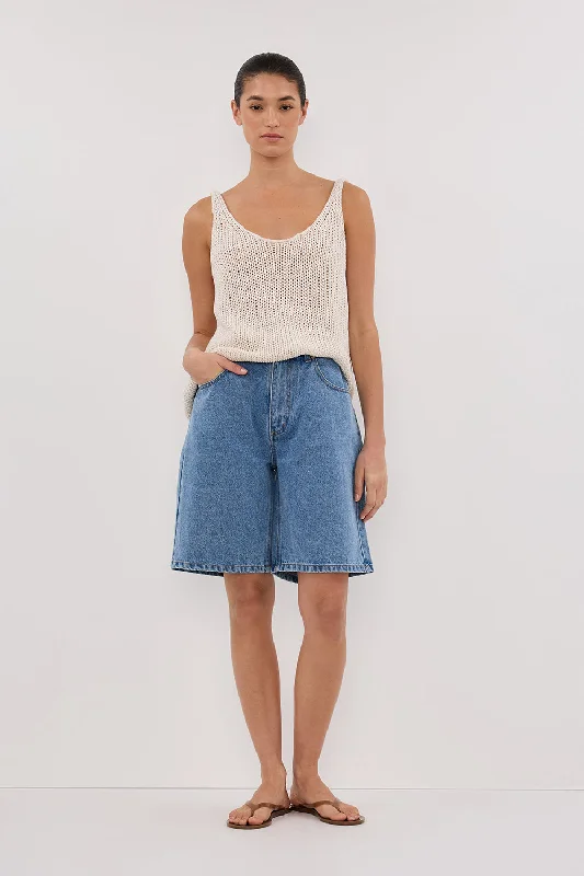 BAMBI BLUE BERMUDA DENIM SHORT